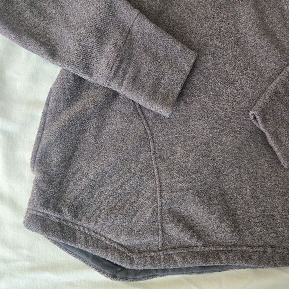 Sherpa Adventure Gear Heathered Brown Cowl Neck Hoodie – S – Made in Nepal –... - Picture 3 of 10